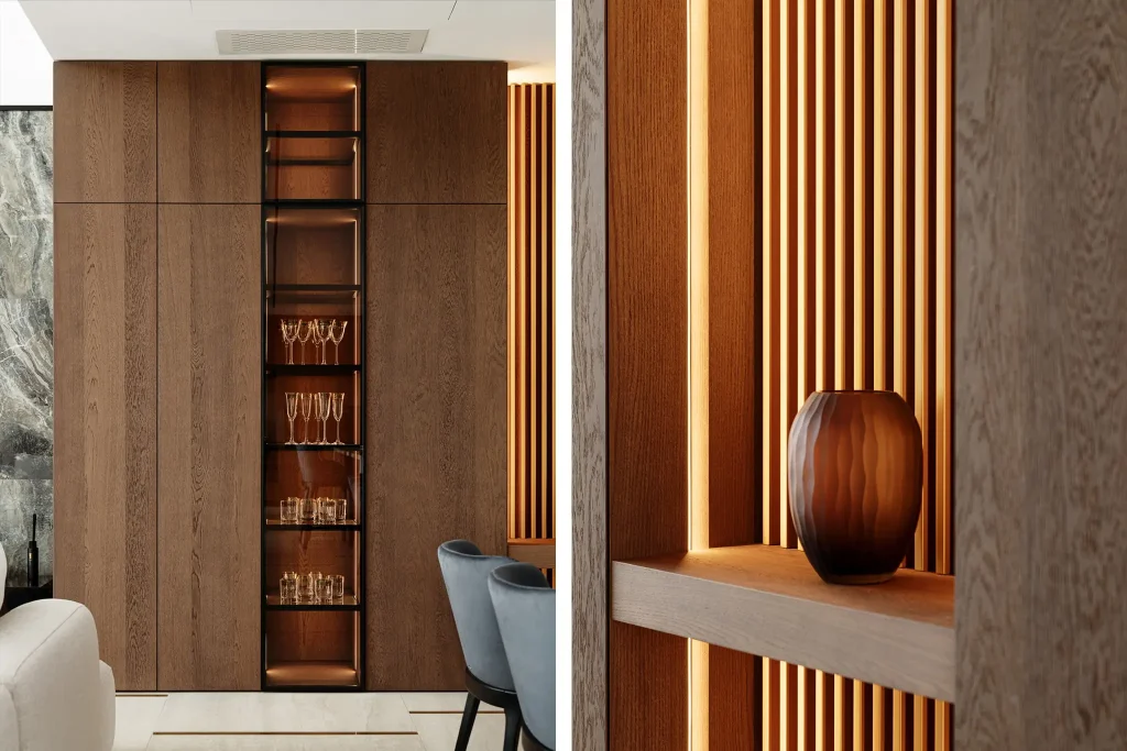 Milwicz architekci - projekty indywidualne - Opalenica wnętrza - wykończenie