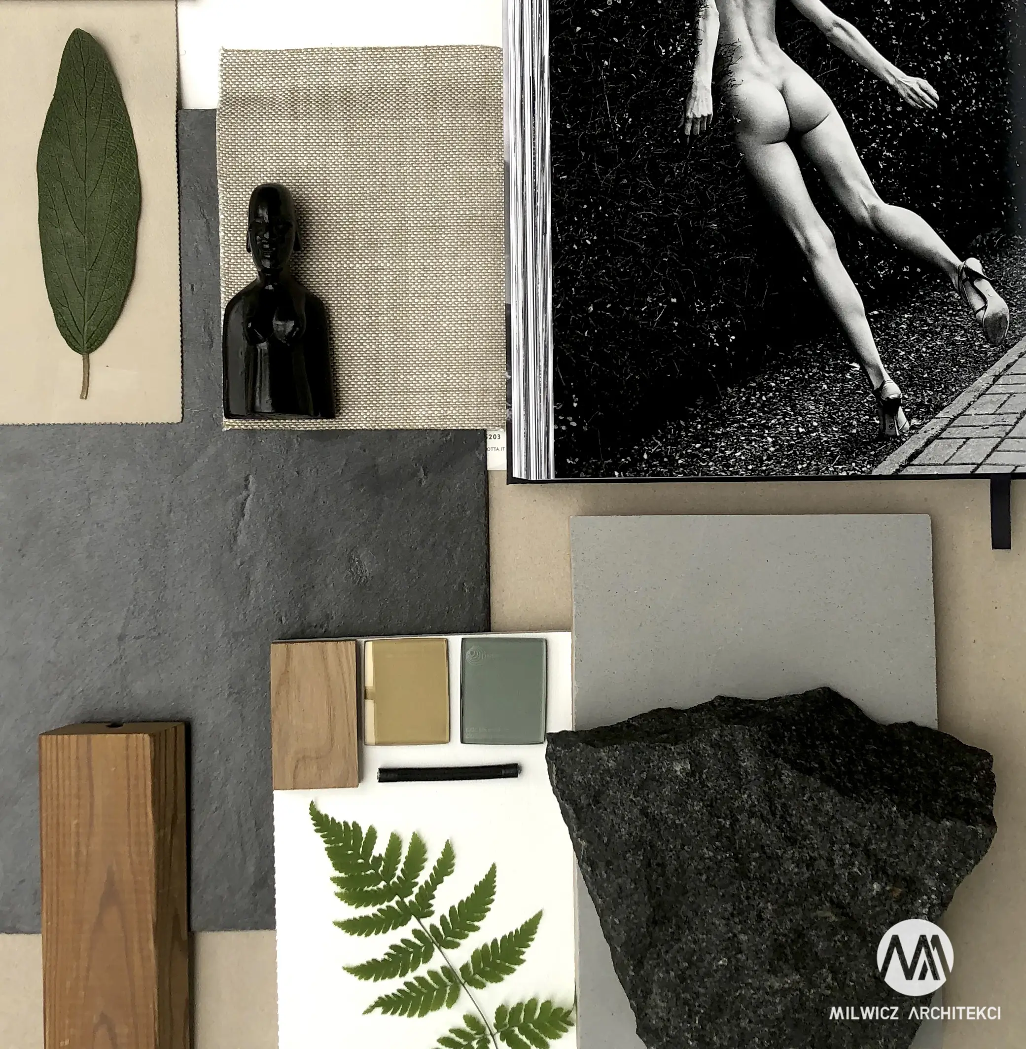 Milwicz Architekci - projekty indywidualne - Mielno - materiały