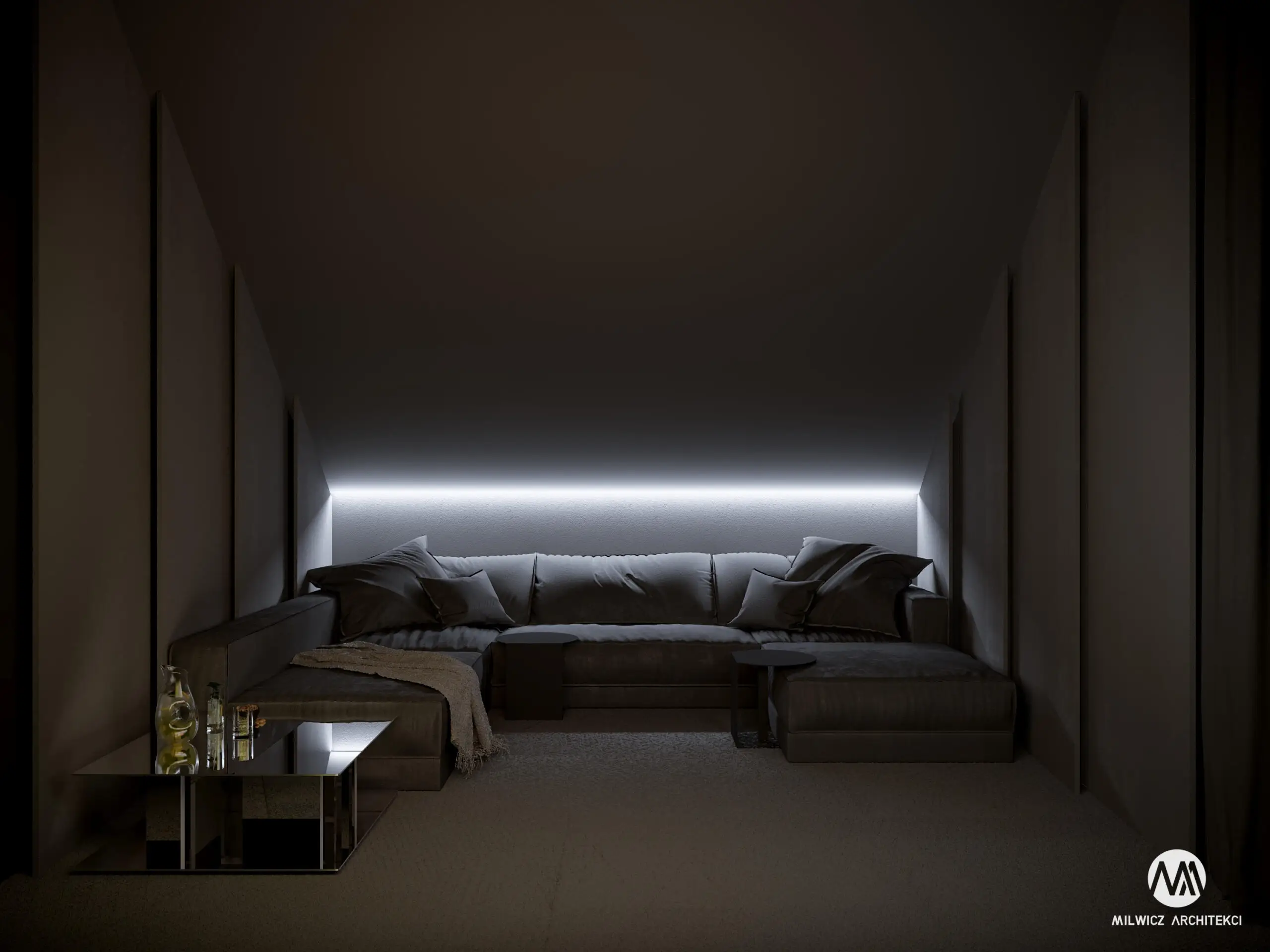 Milwicz Architekci - projekty indywidualne - Mielno - miejsce relaksu