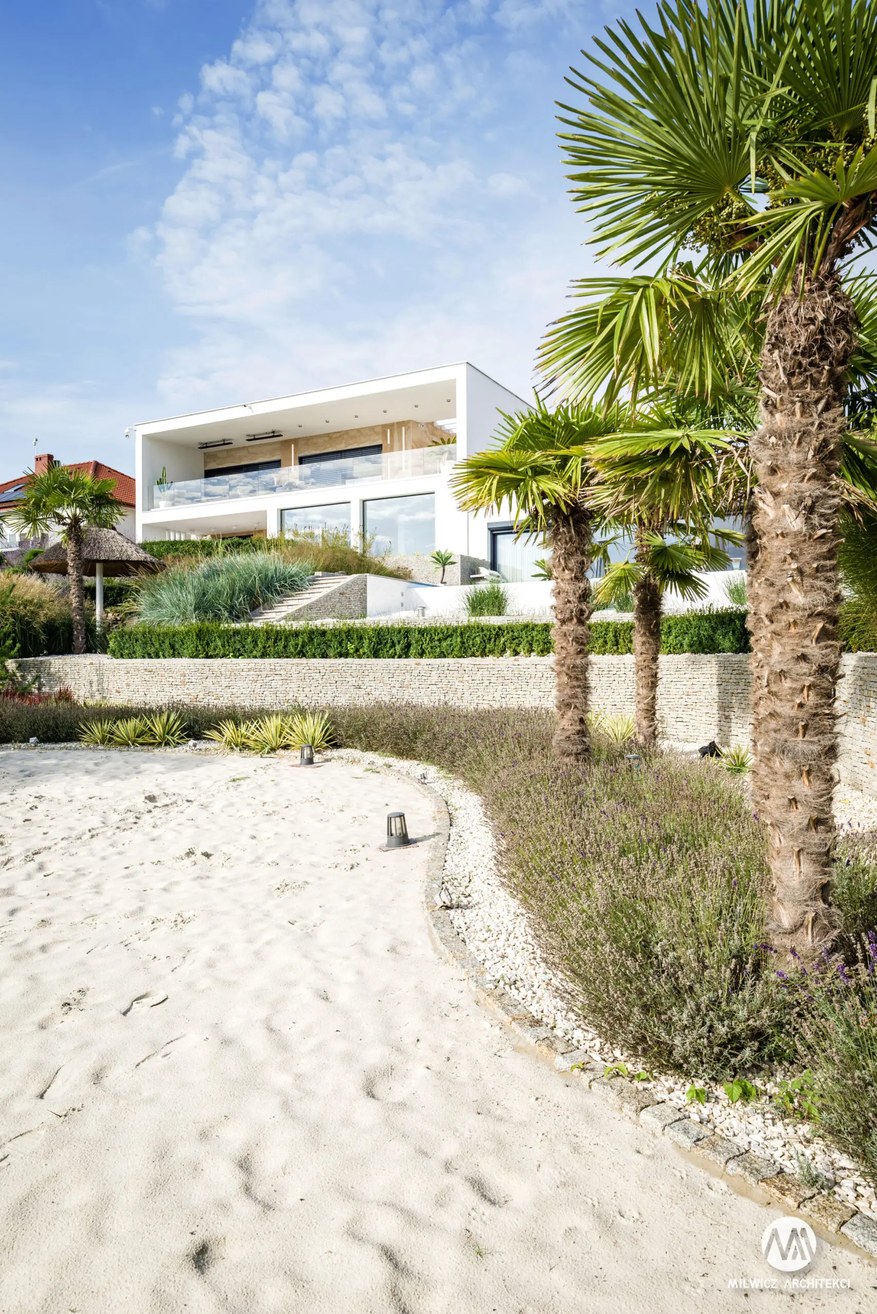 Milwicz architekci - projekty indywidualne - rajski ogród - widok