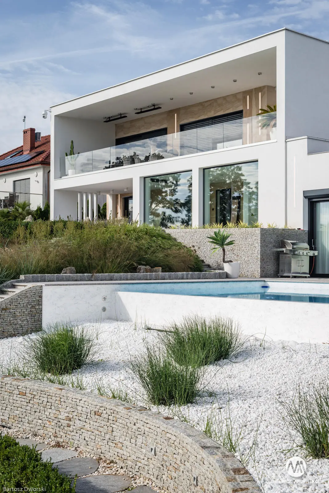 Milwicz architekci - projekty indywidualne - rajski ogród - zewnątrz 2