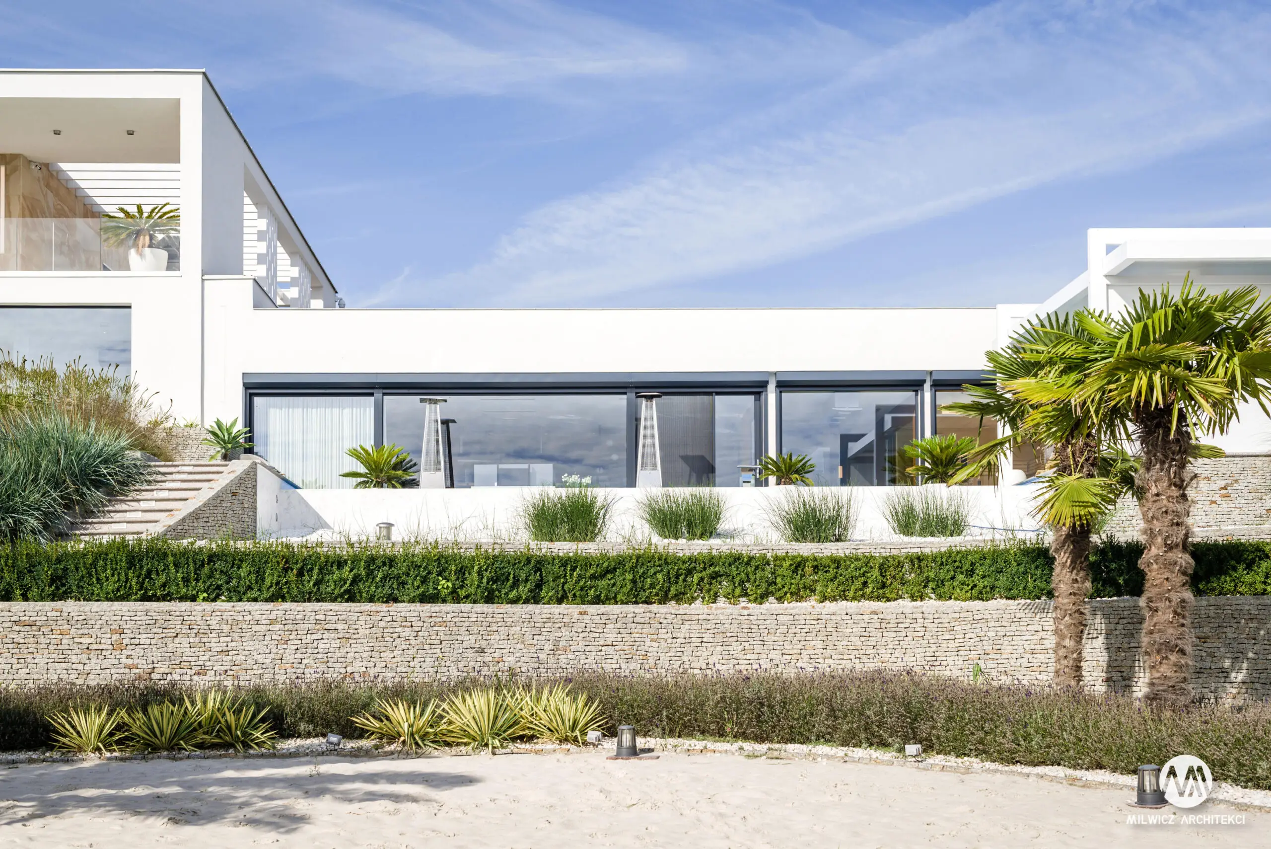 Milwicz architekci - projekty indywidualne - rajski ogród - zewnątrz