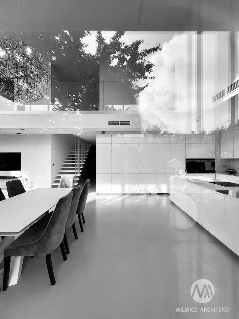 Milwicz architekci - projekty indywidualne - warszawa miejska willa - realizacja - kuchnia