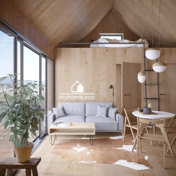 
nowoczesna-stodola-elewacja-Projekt-TINY-HOUSE-Milwicz-Architekci